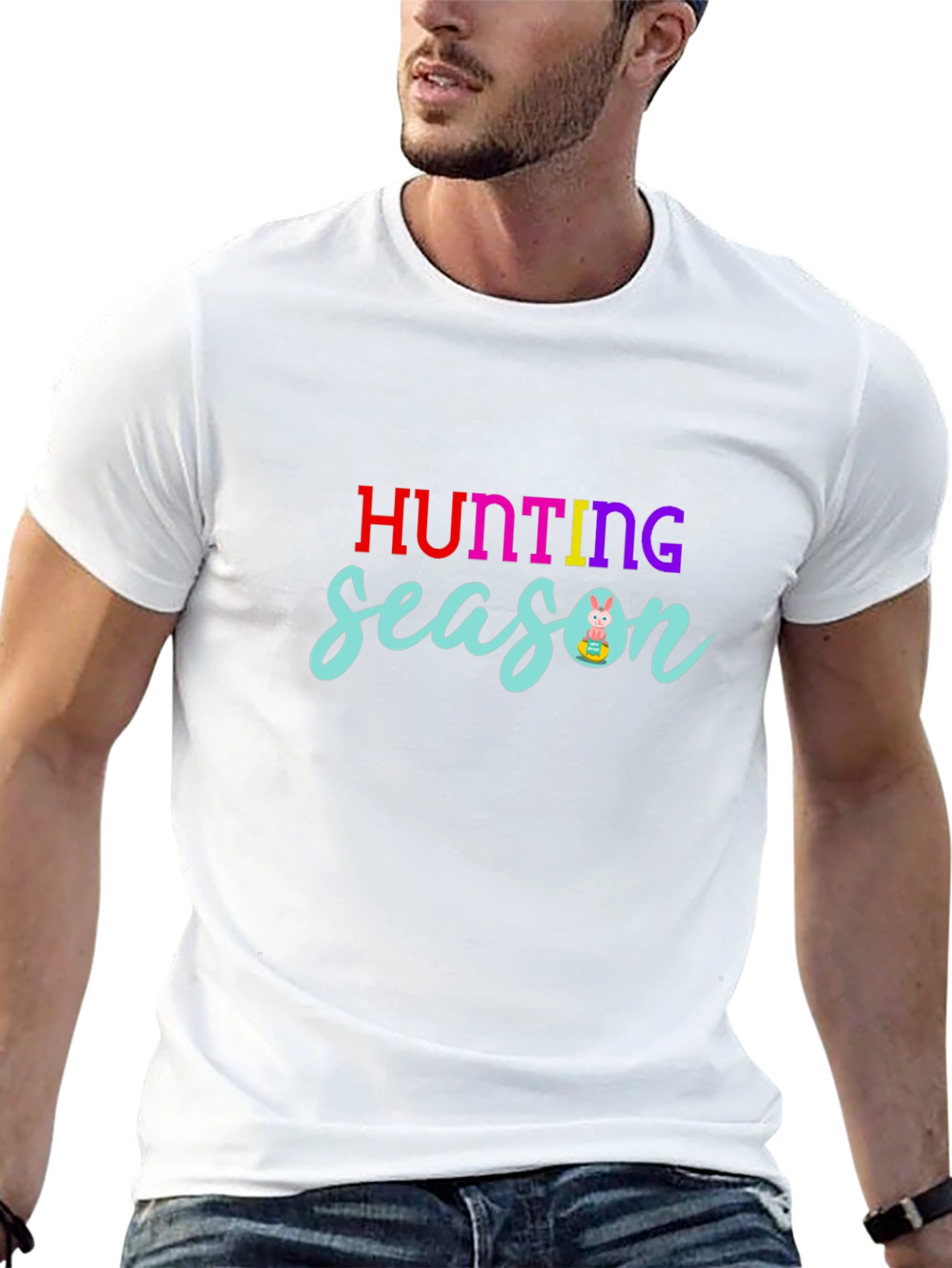 Hunting Season Easter Bunny Tee