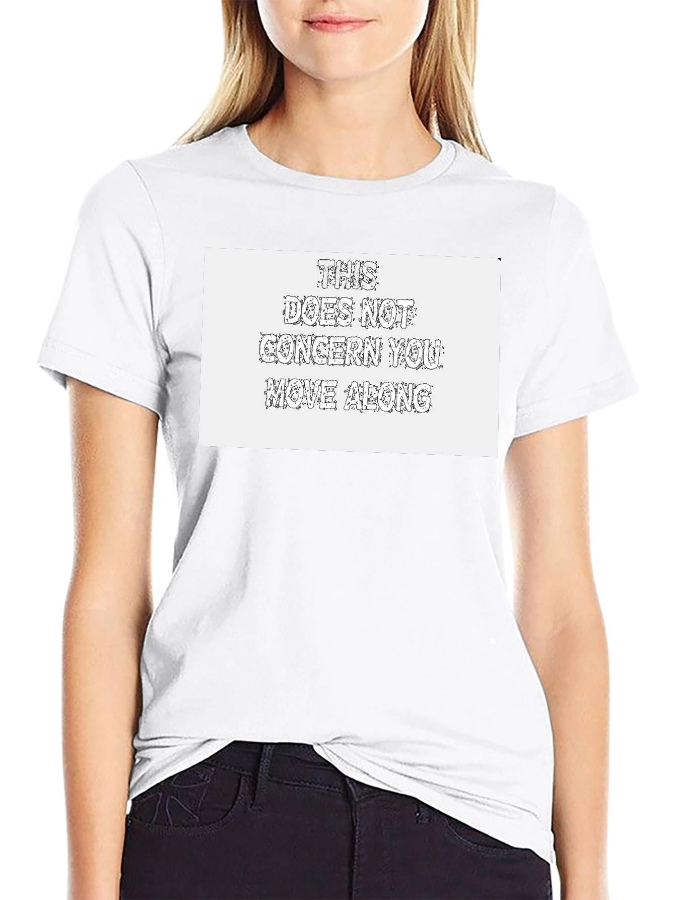 Humorous Graphic Tee: This Does Not Concern You