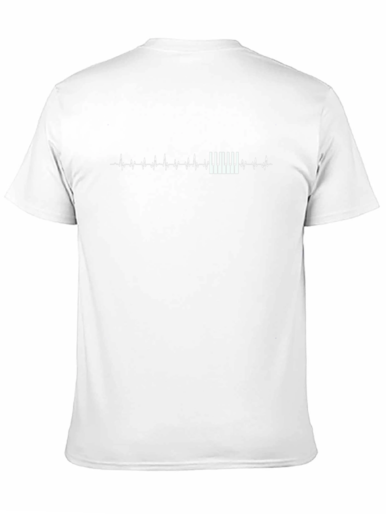 Piano Heartbeat T-Shirt - Musicians Style