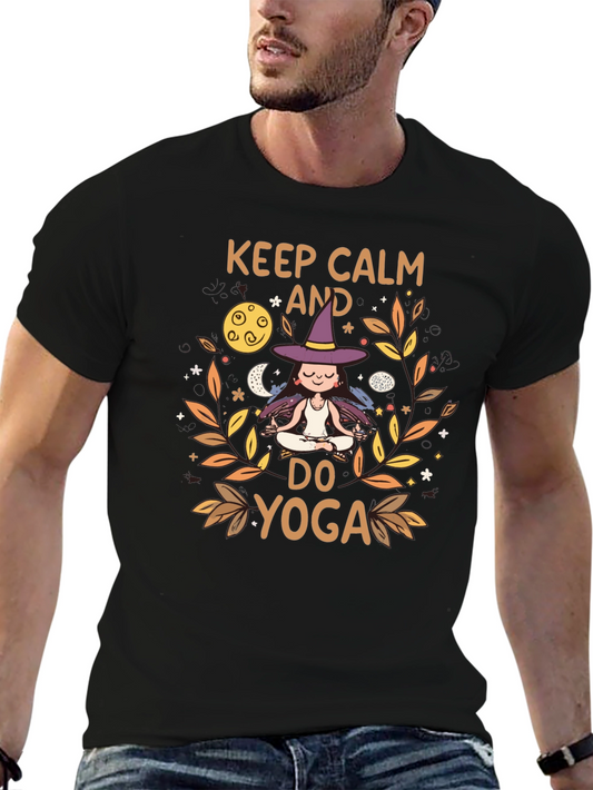 Keep Calm and Do Yoga Witch T-Shirt