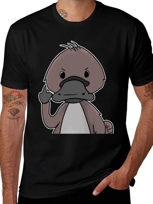 Angry Platypus T-Shirt - Funny Animal Graphic Tee