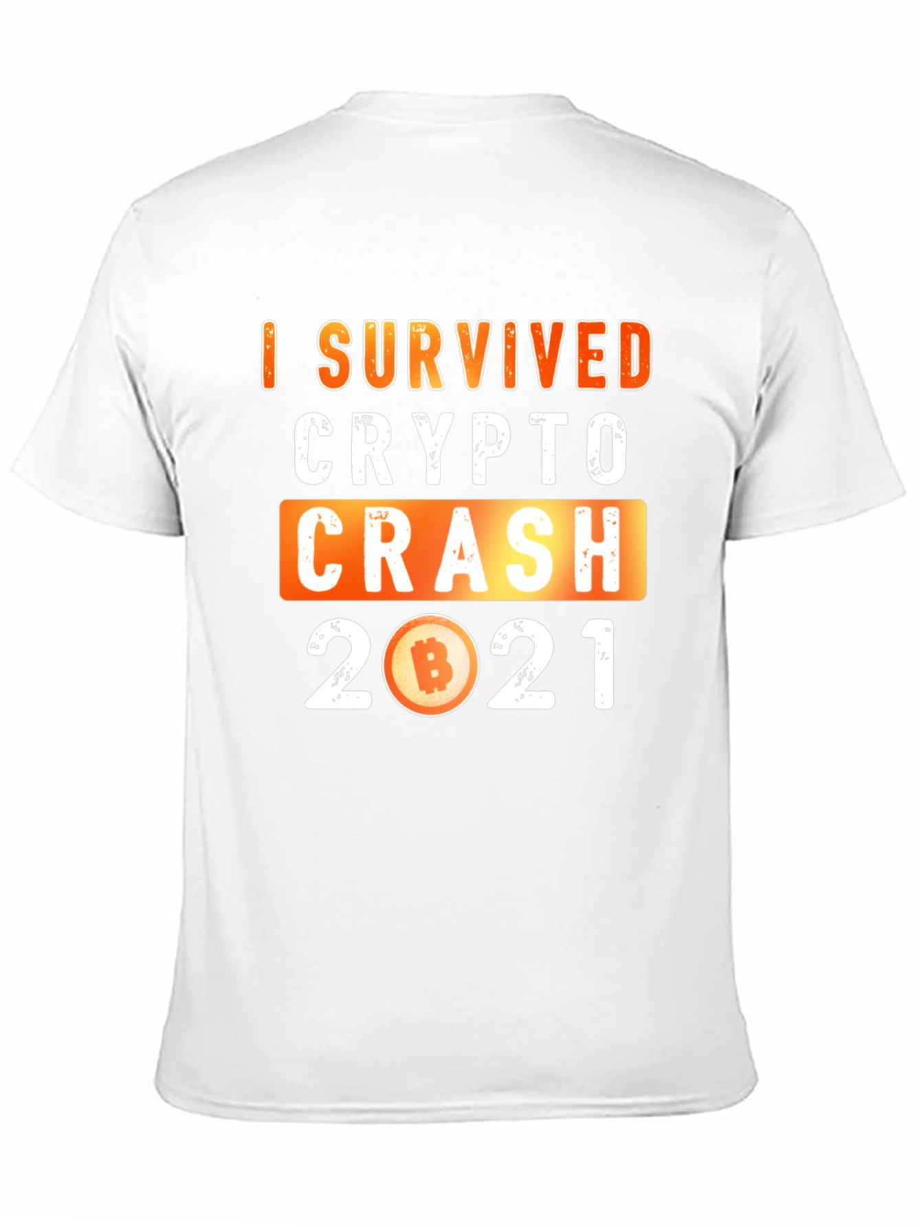 Crypto Crash 2021 T-Shirt Bitcoin