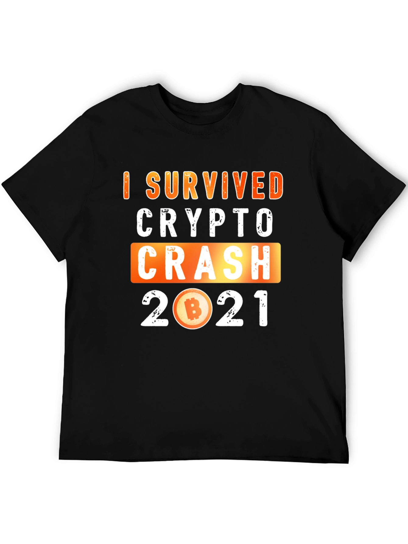Crypto Crash 2021 T-Shirt Bitcoin