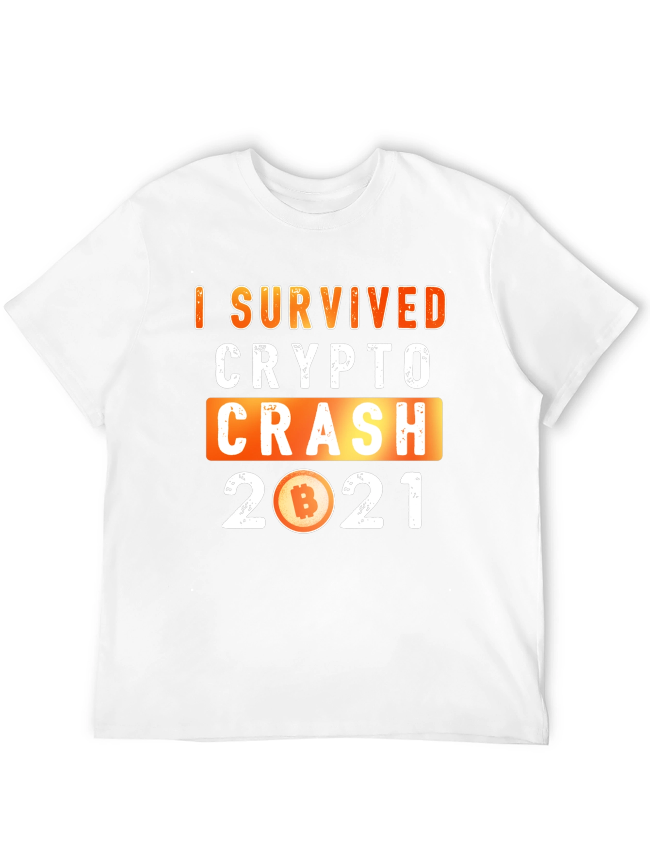 Crypto Crash 2021 T-Shirt Bitcoin