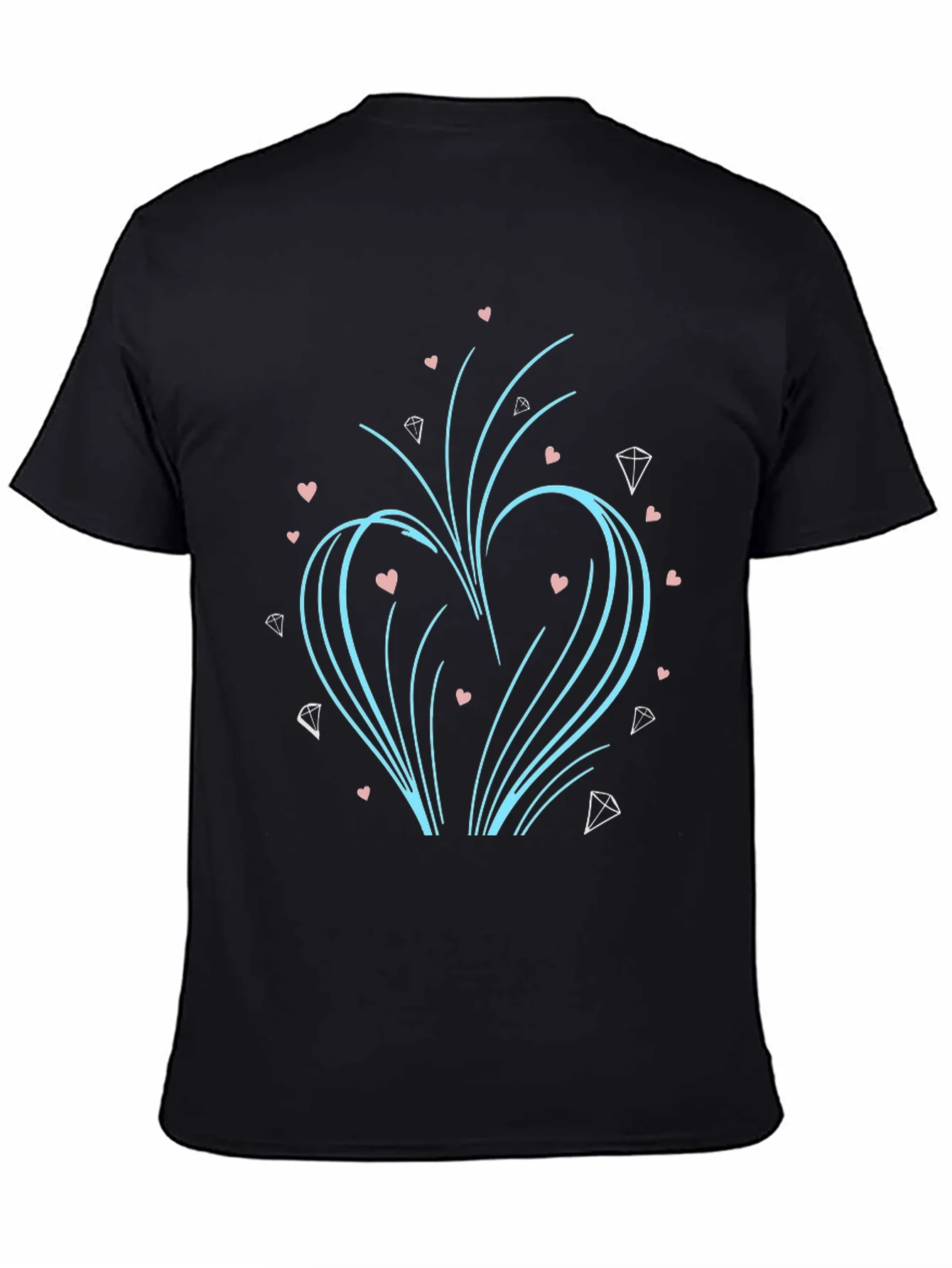 Stylish Heart Sparkle Tee
