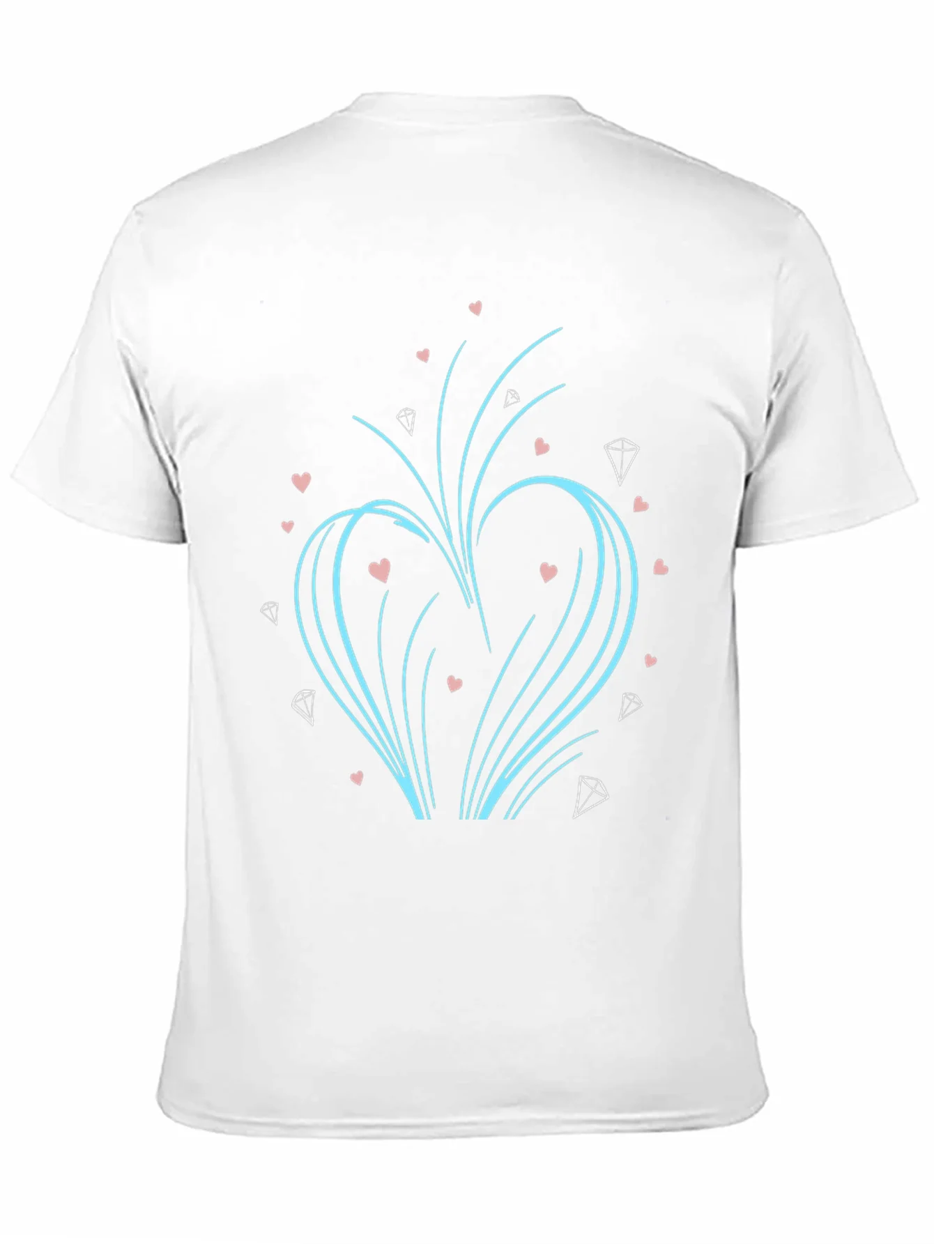 Stylish Heart Sparkle Tee