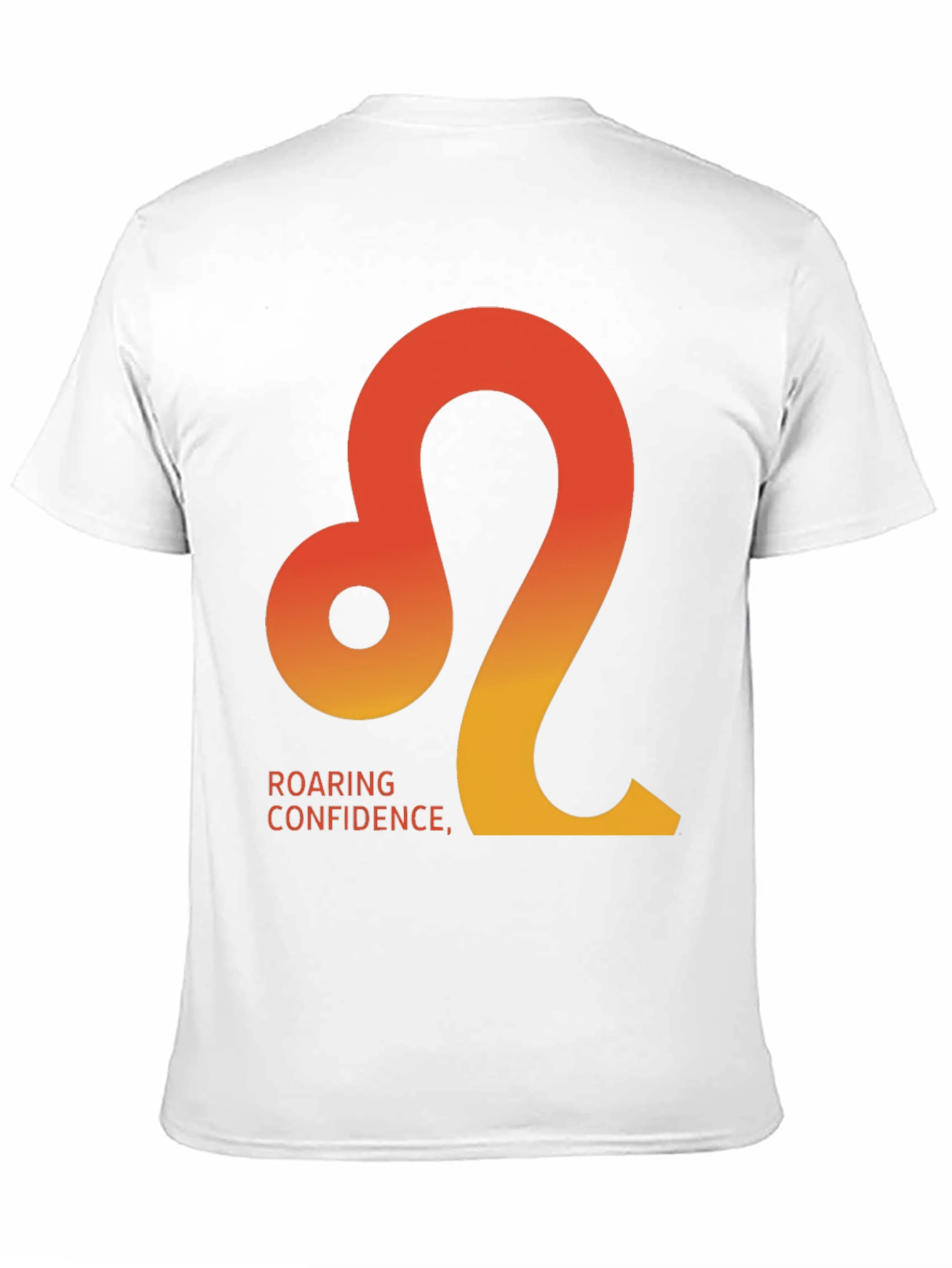 Leo Zodiac Sign T-Shirt - Roaring Confidence Tee