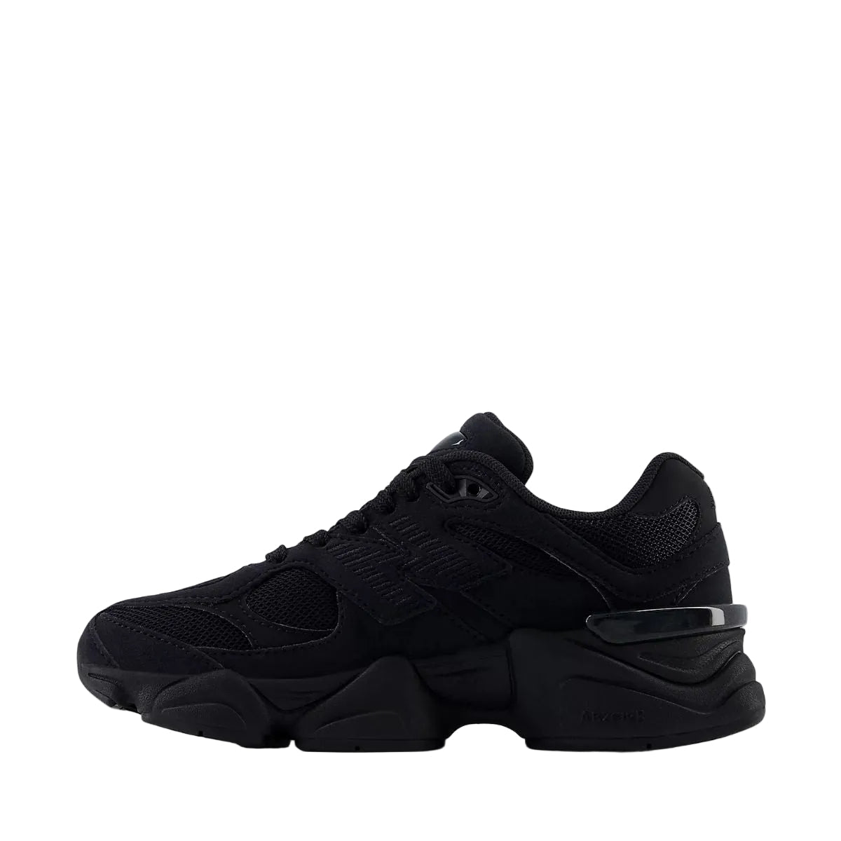 New Balance Youth 9060 in Black with Phantom
