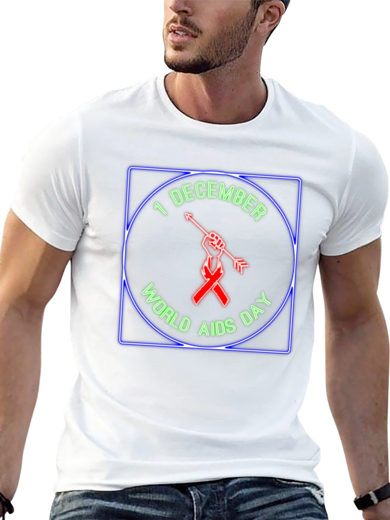 World Aids Day T-Shirt: 1 December Awareness Tee