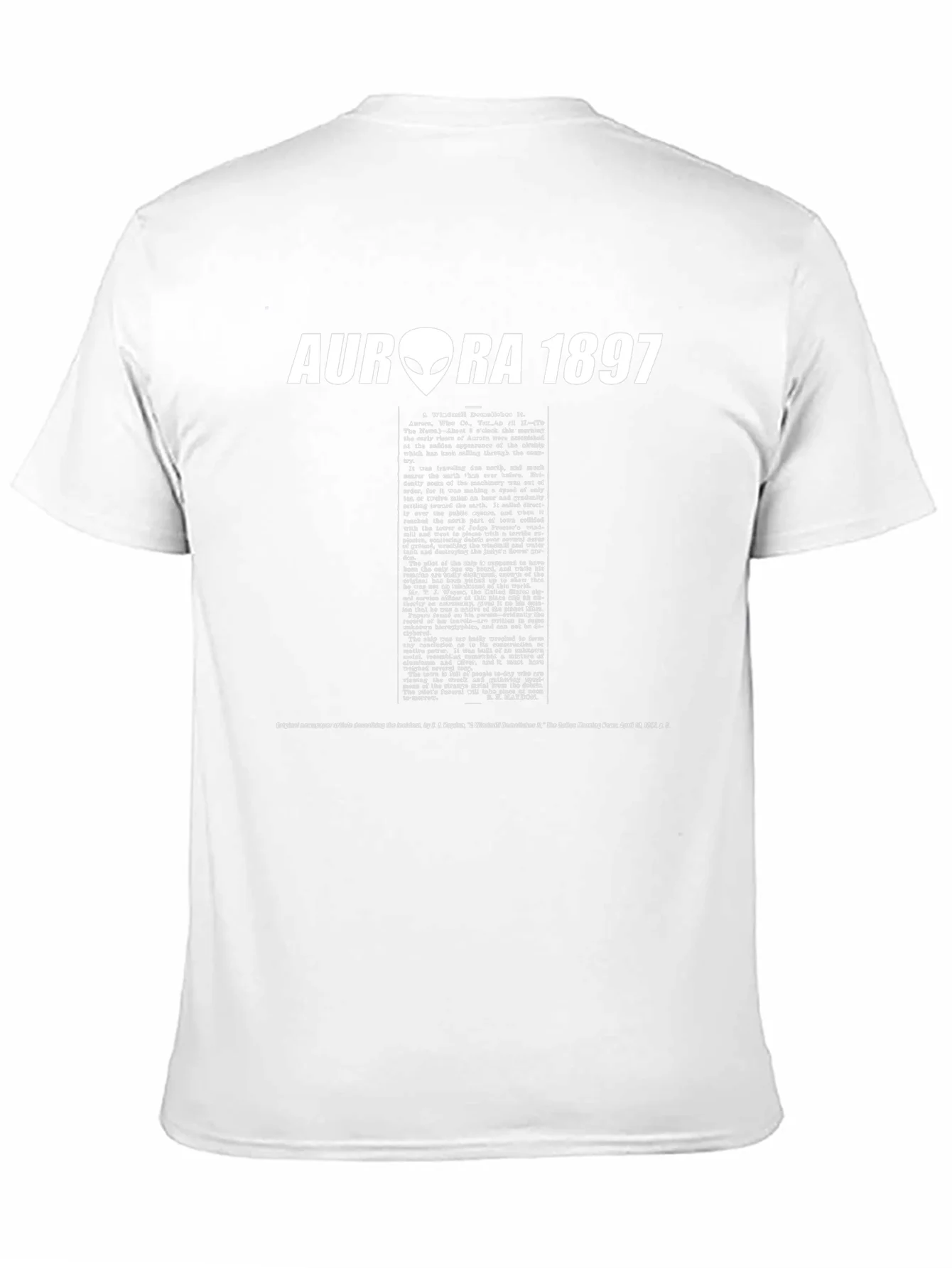 Aurora 1897 Alien Crash T-Shirt