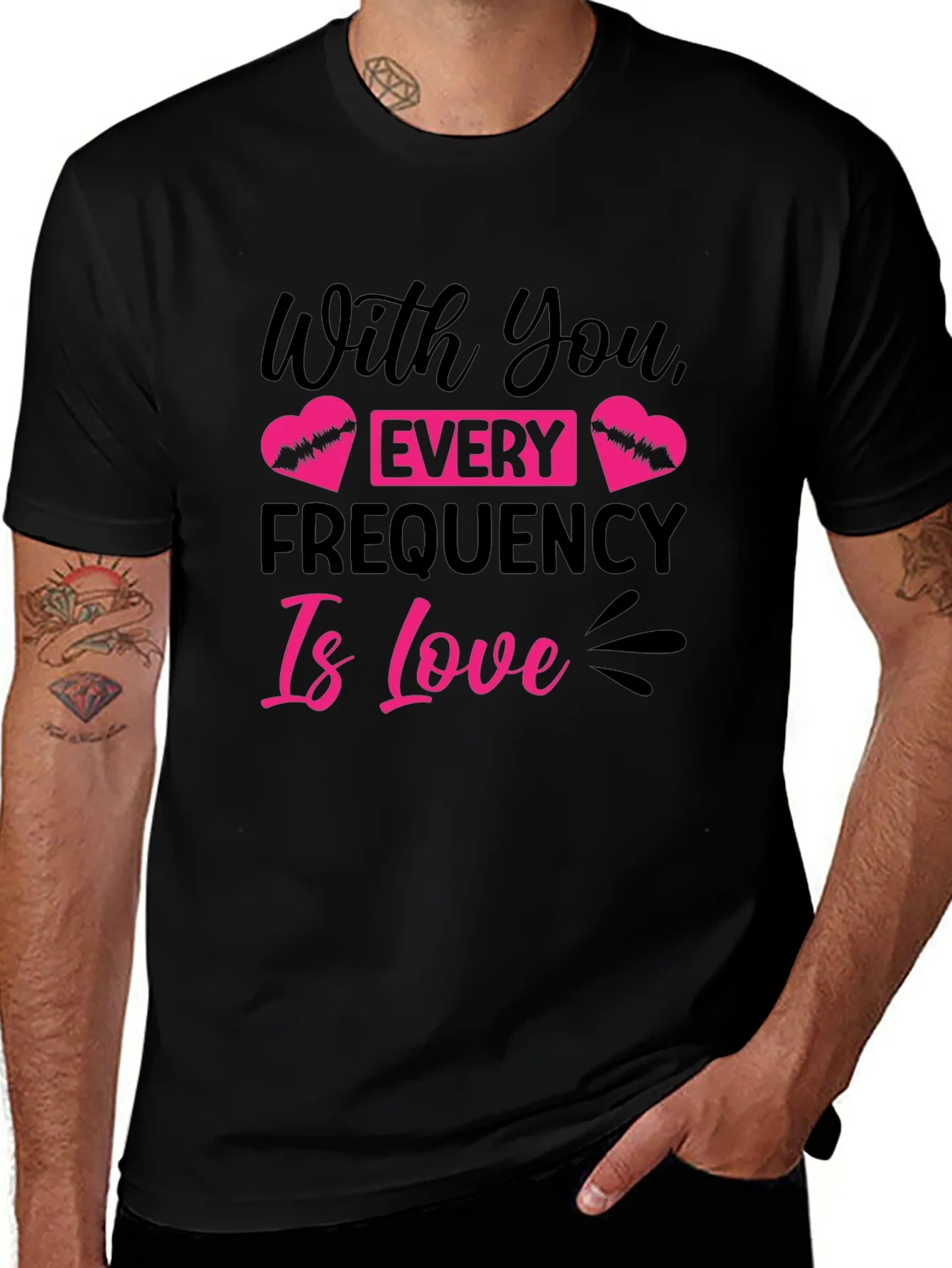 Every Frequency Is Love Graphic Tee