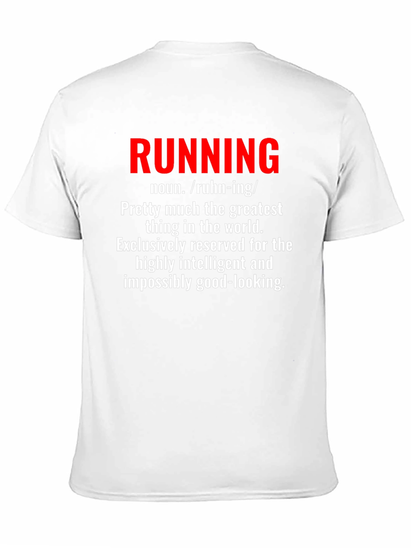Running Definition Black Graphic Tee