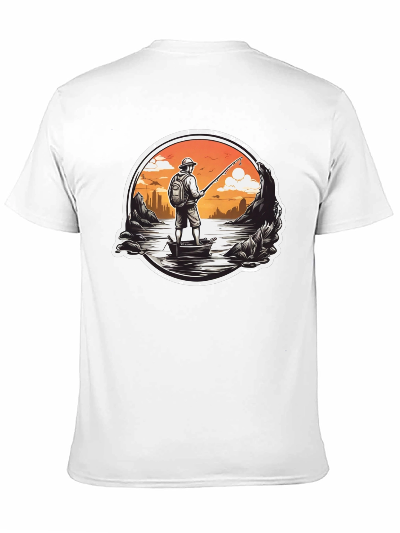 Fishing Adventure T-Shirt - Lakeside Angler Design