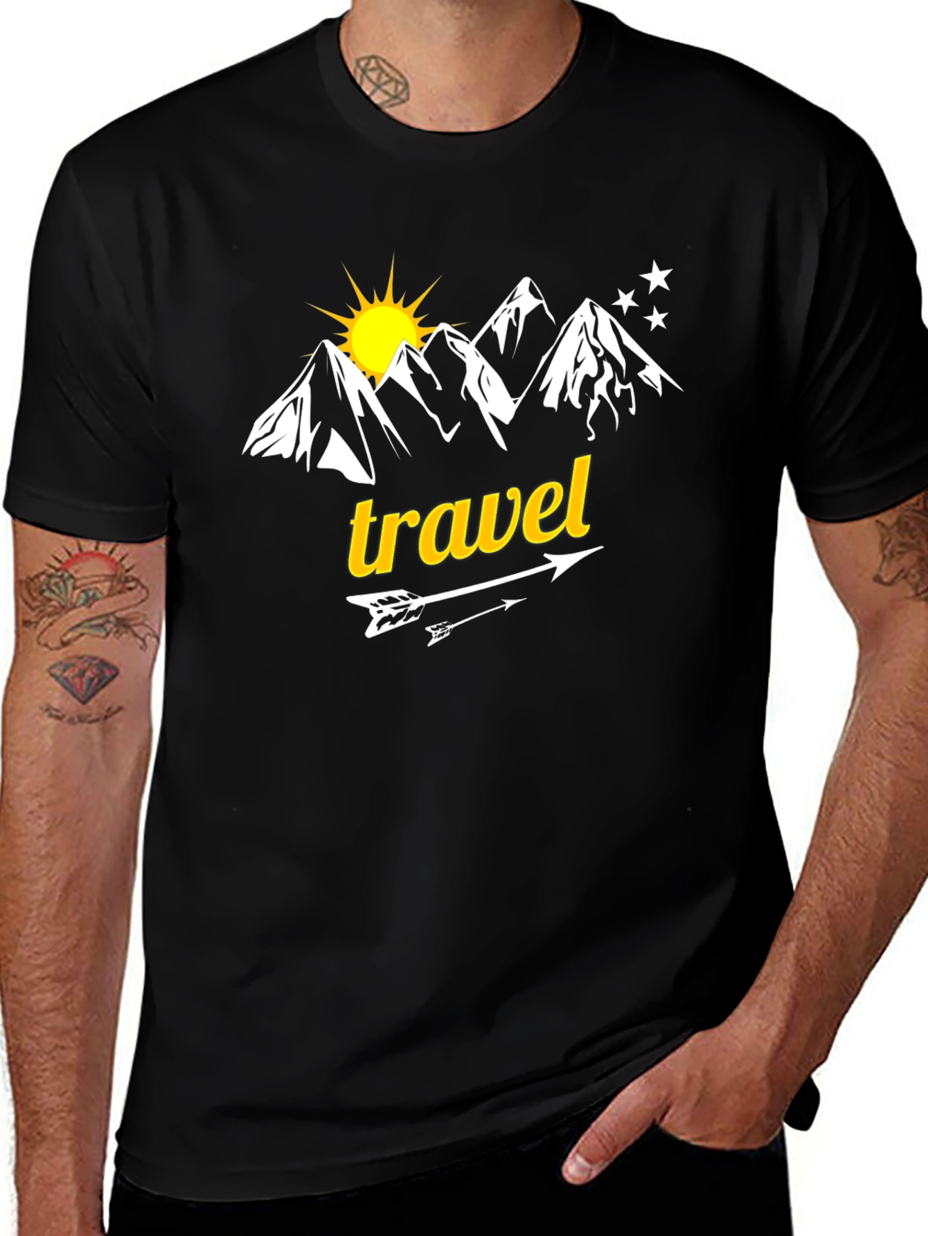 Travel Graphic Tee - Adventure Awaits