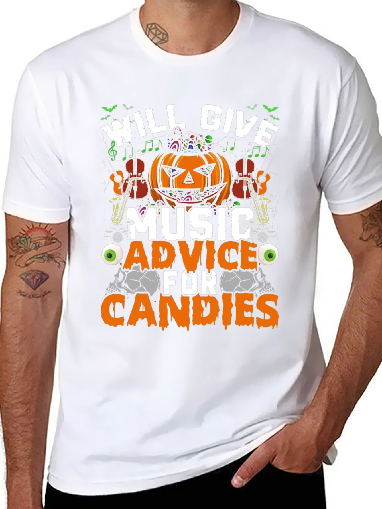 Halloween Music Advice Tee