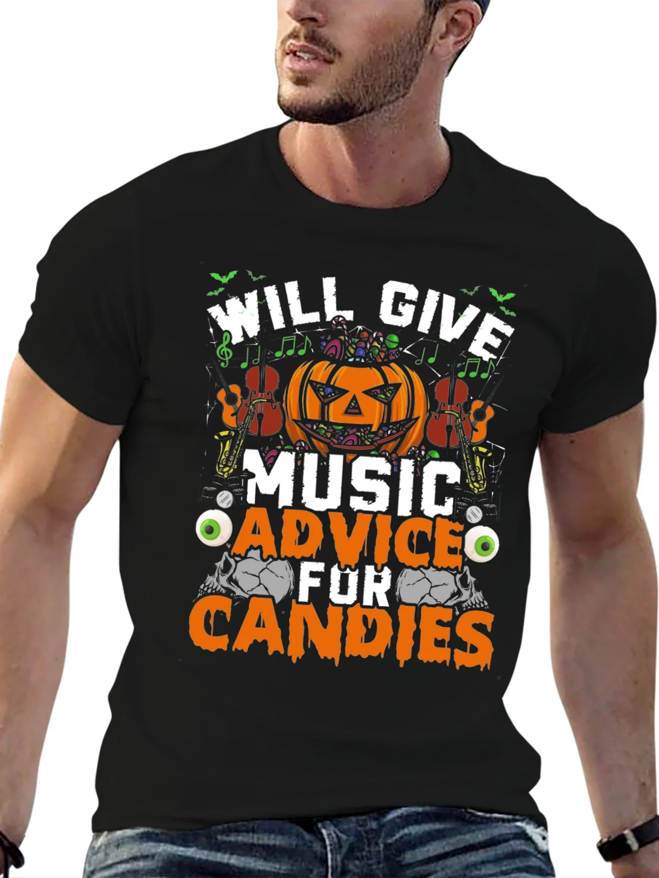 Halloween Music Advice Tee