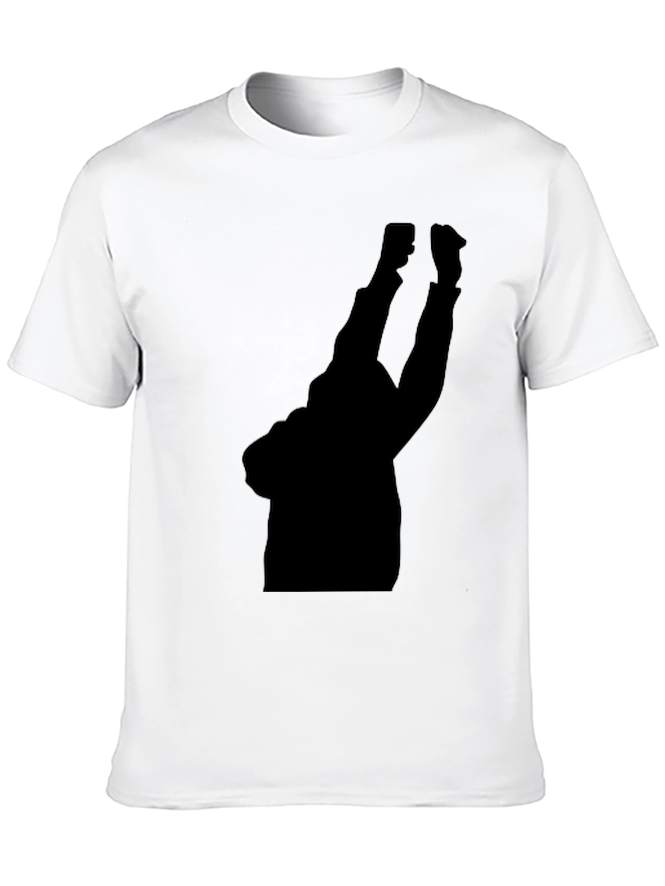 Silhouette Graphic Black T-Shirt