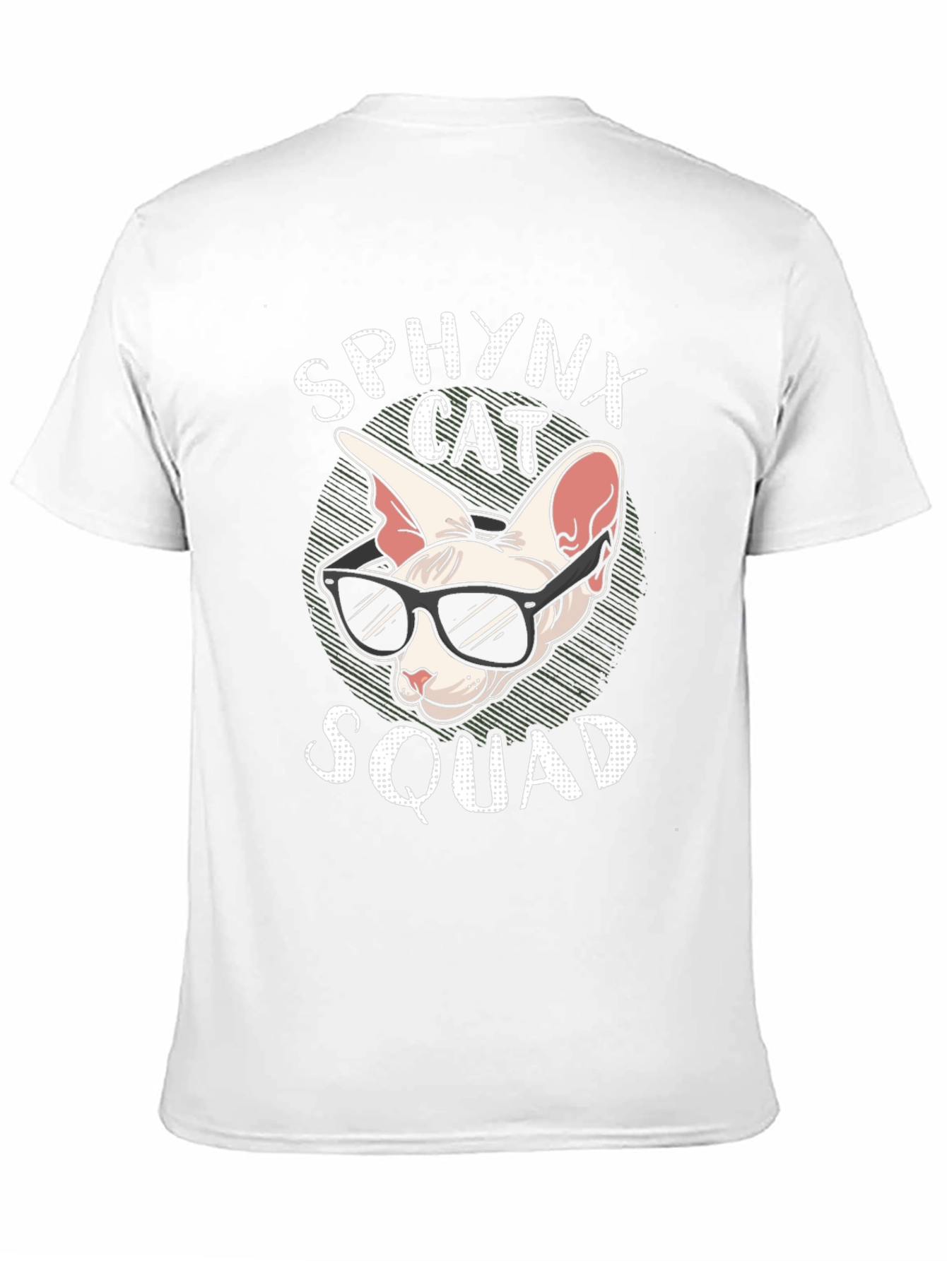 Sphynx Cat Squad Graphic T-Shirt