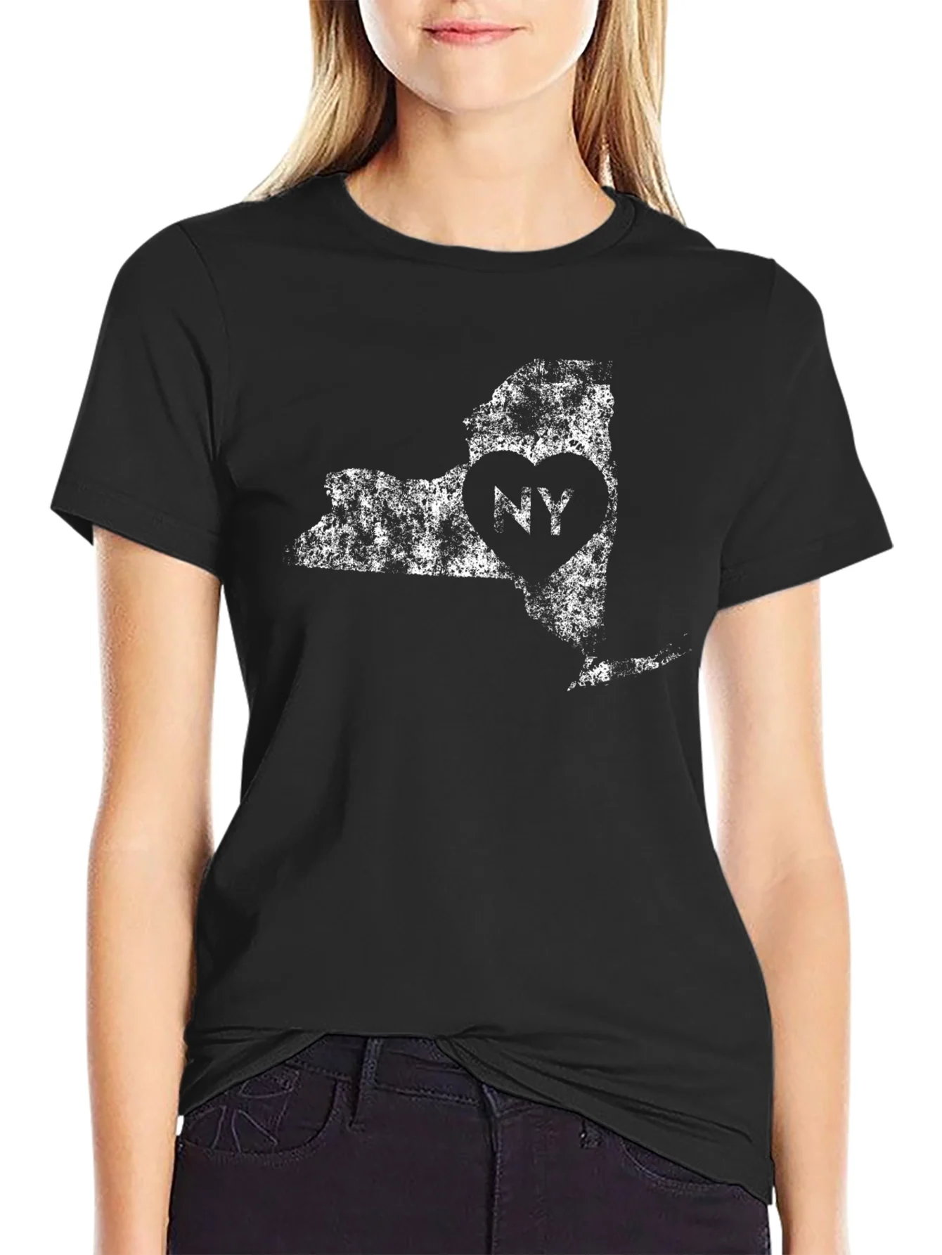 I Heart NY State Graphic T-Shirt