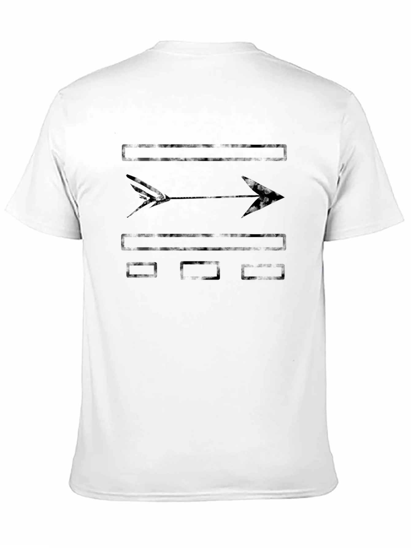 Mens Graphic Arrow T-Shirt - Soft Cotton Tee