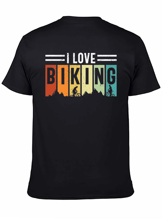 I Love Biking Graphic Tee