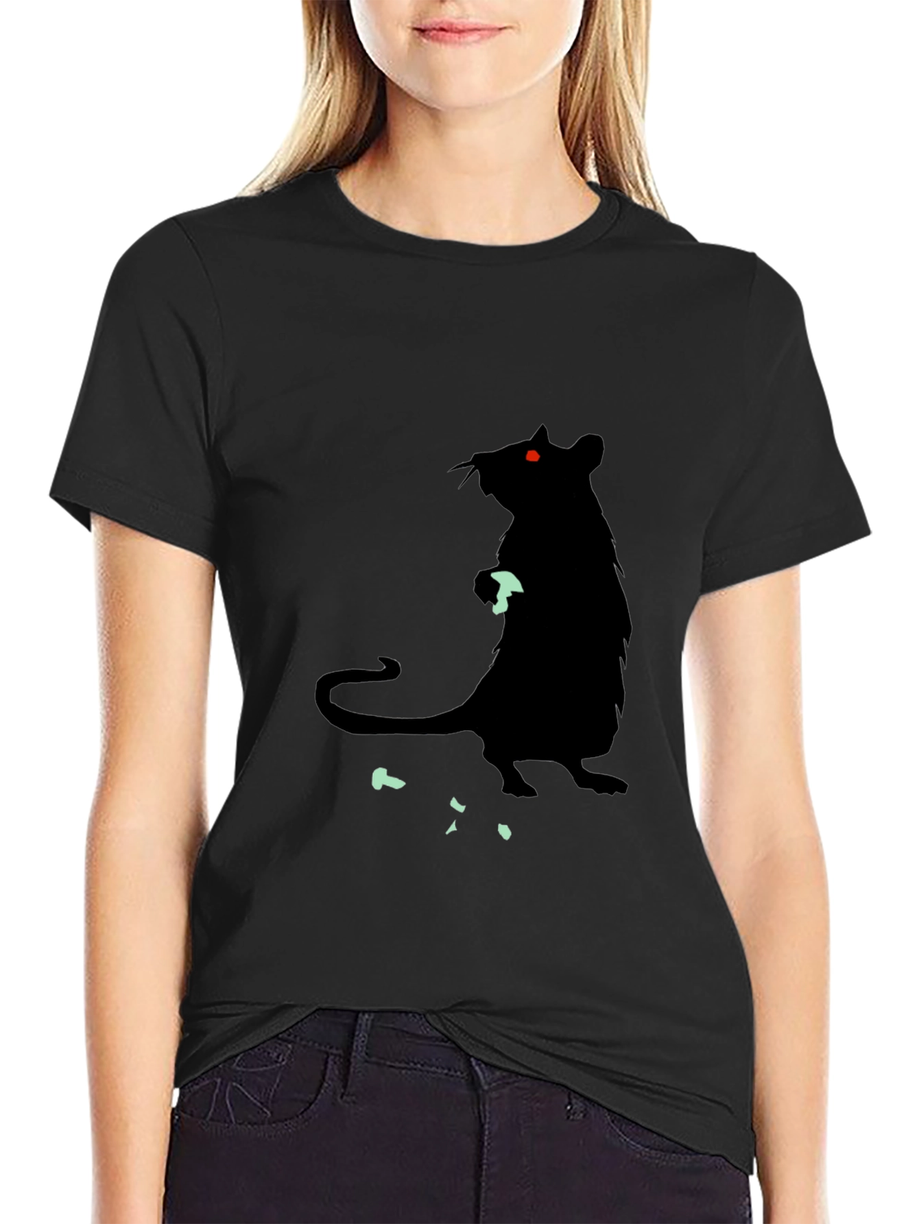 Rat Graphic Tee - Dark Humor T-Shirt