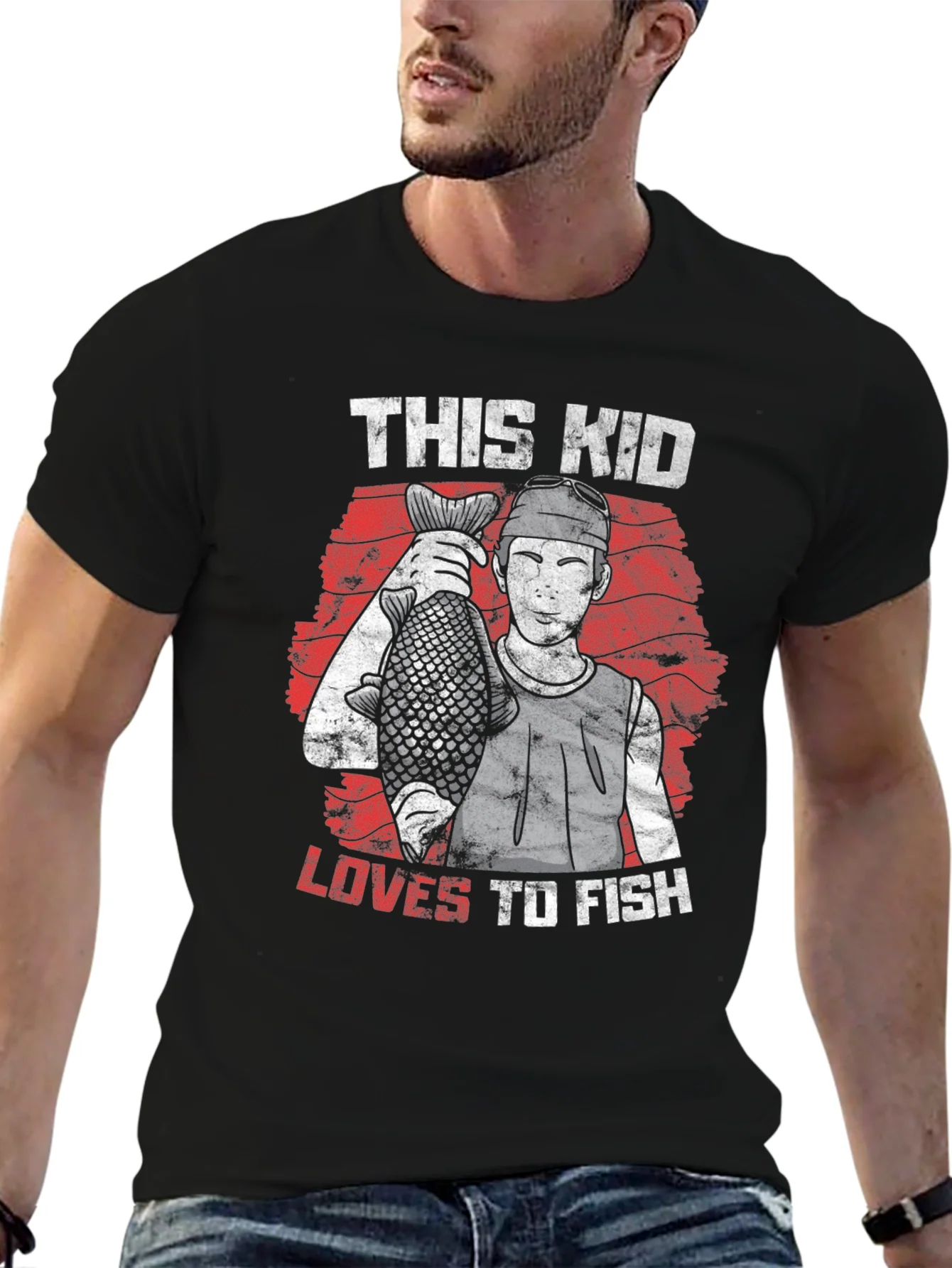 This Kid Loves to Fish T-Shirt