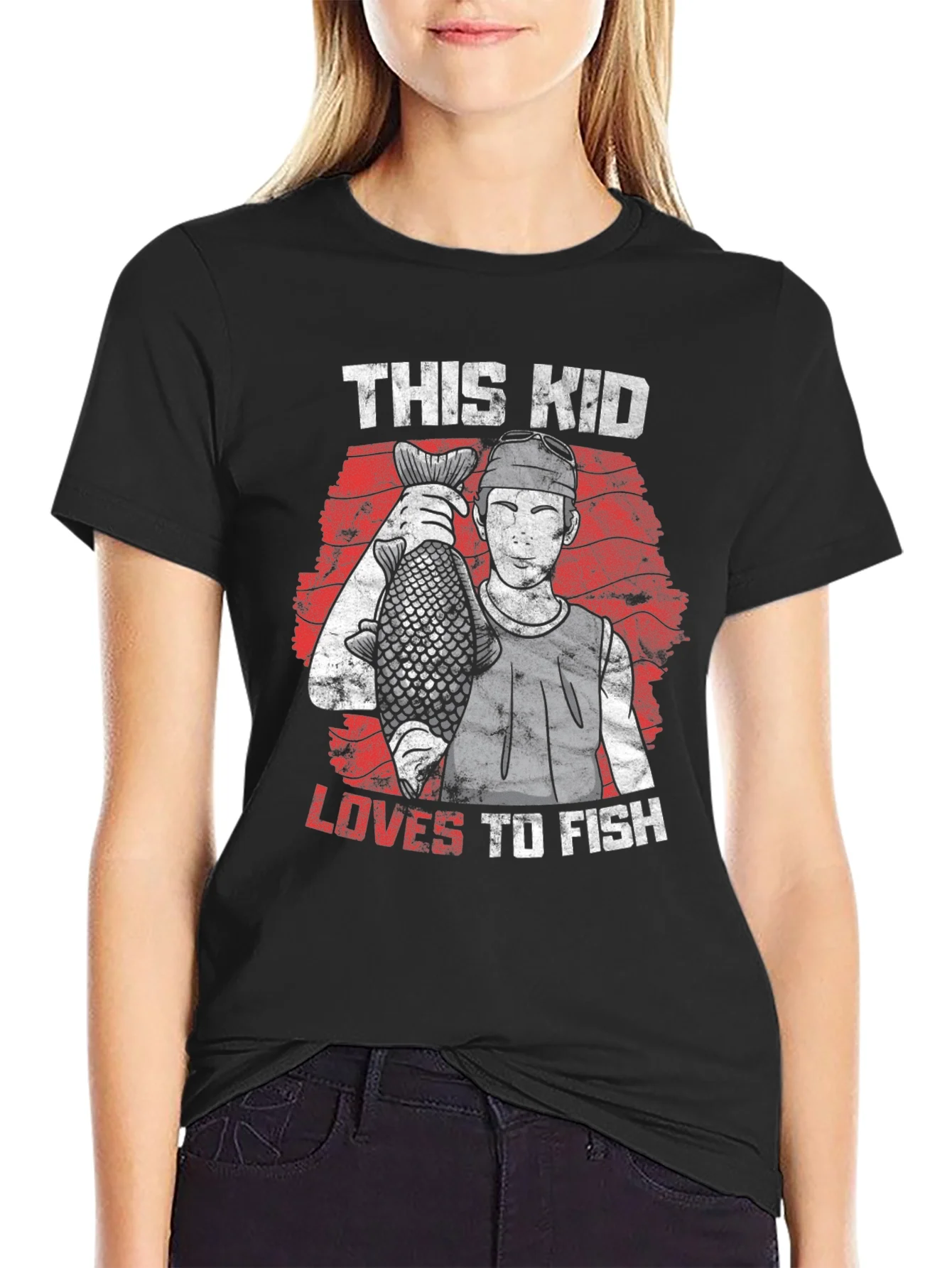 This Kid Loves to Fish T-Shirt