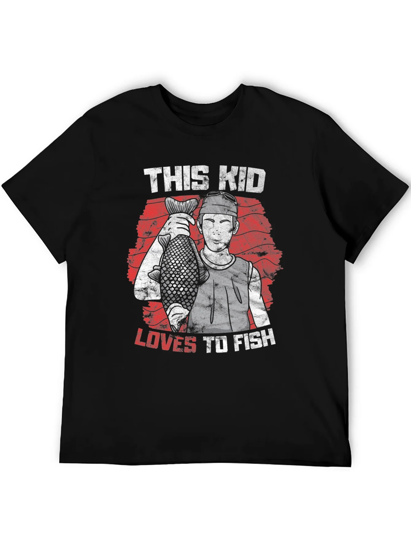 This Kid Loves to Fish T-Shirt