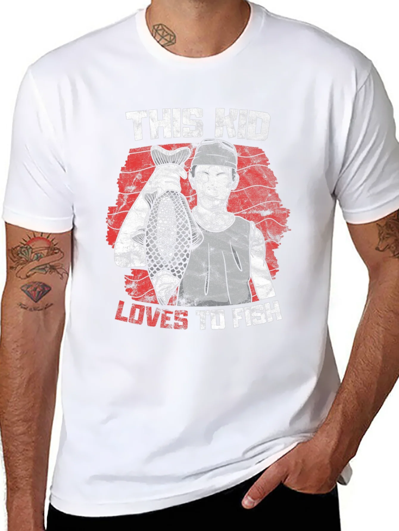This Kid Loves to Fish T-Shirt