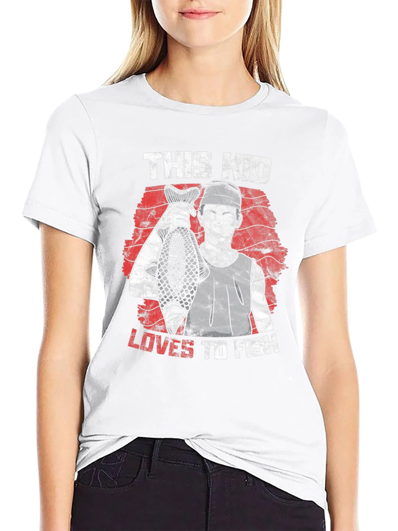 This Kid Loves to Fish T-Shirt