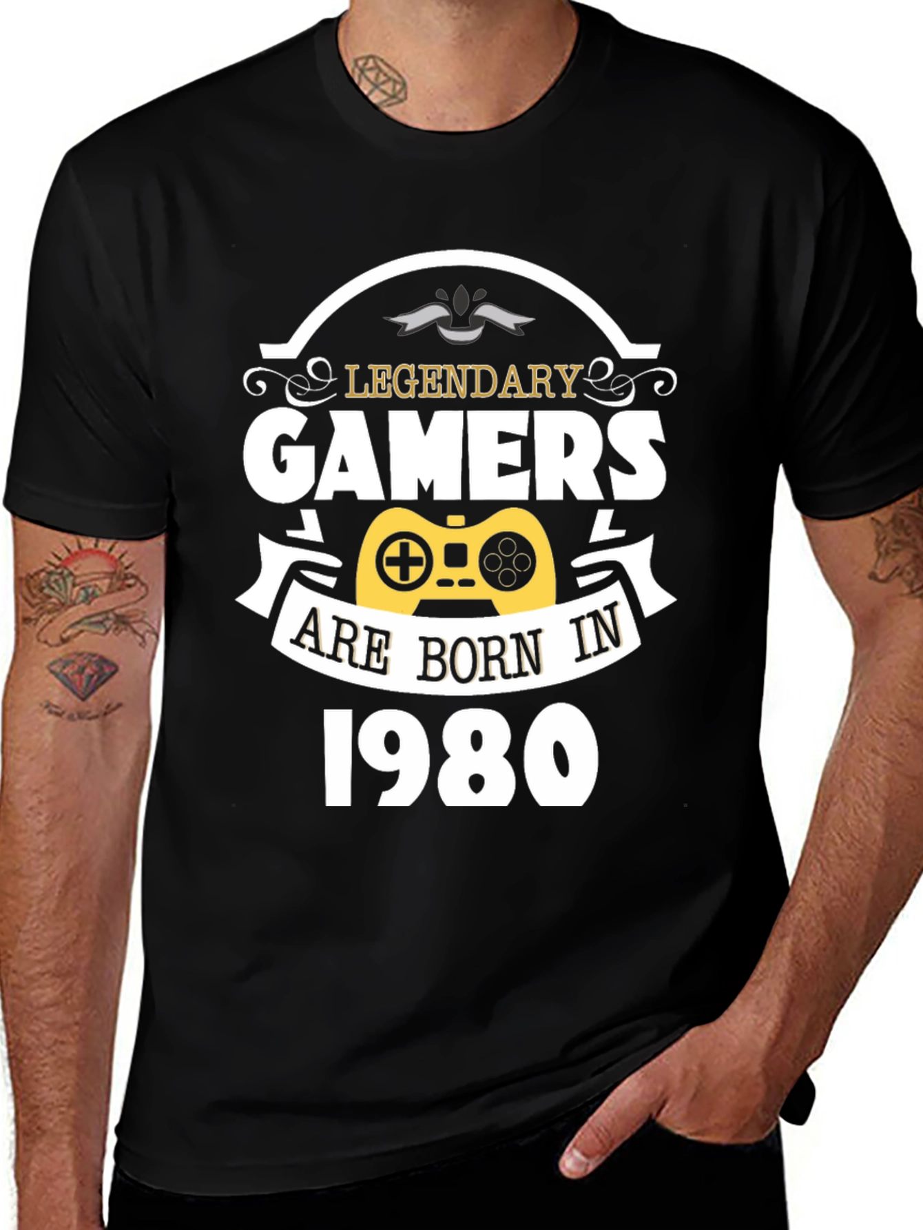 Legendary Gamers Born in 1980 T-Shirt