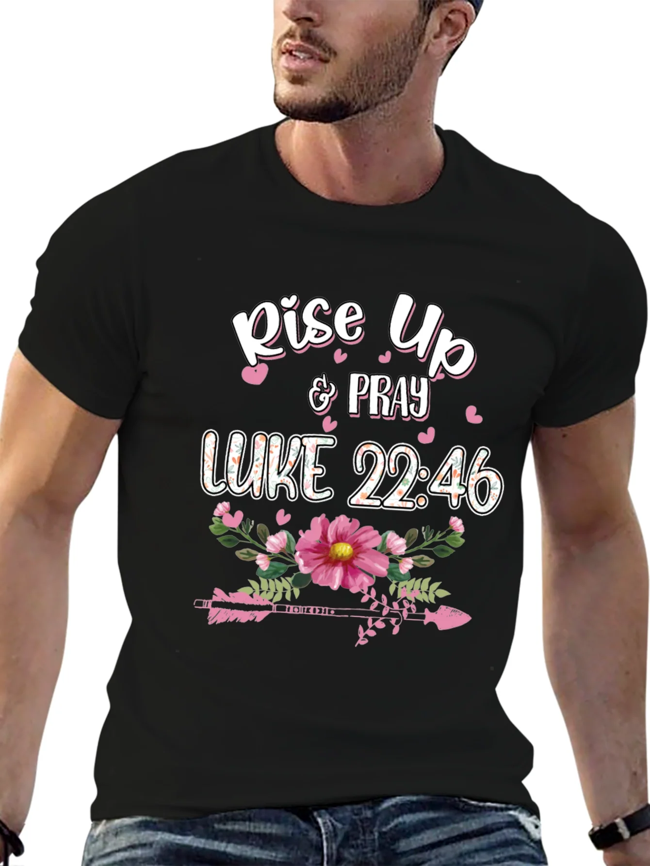Rise Up & Pray Graphic T-Shirt