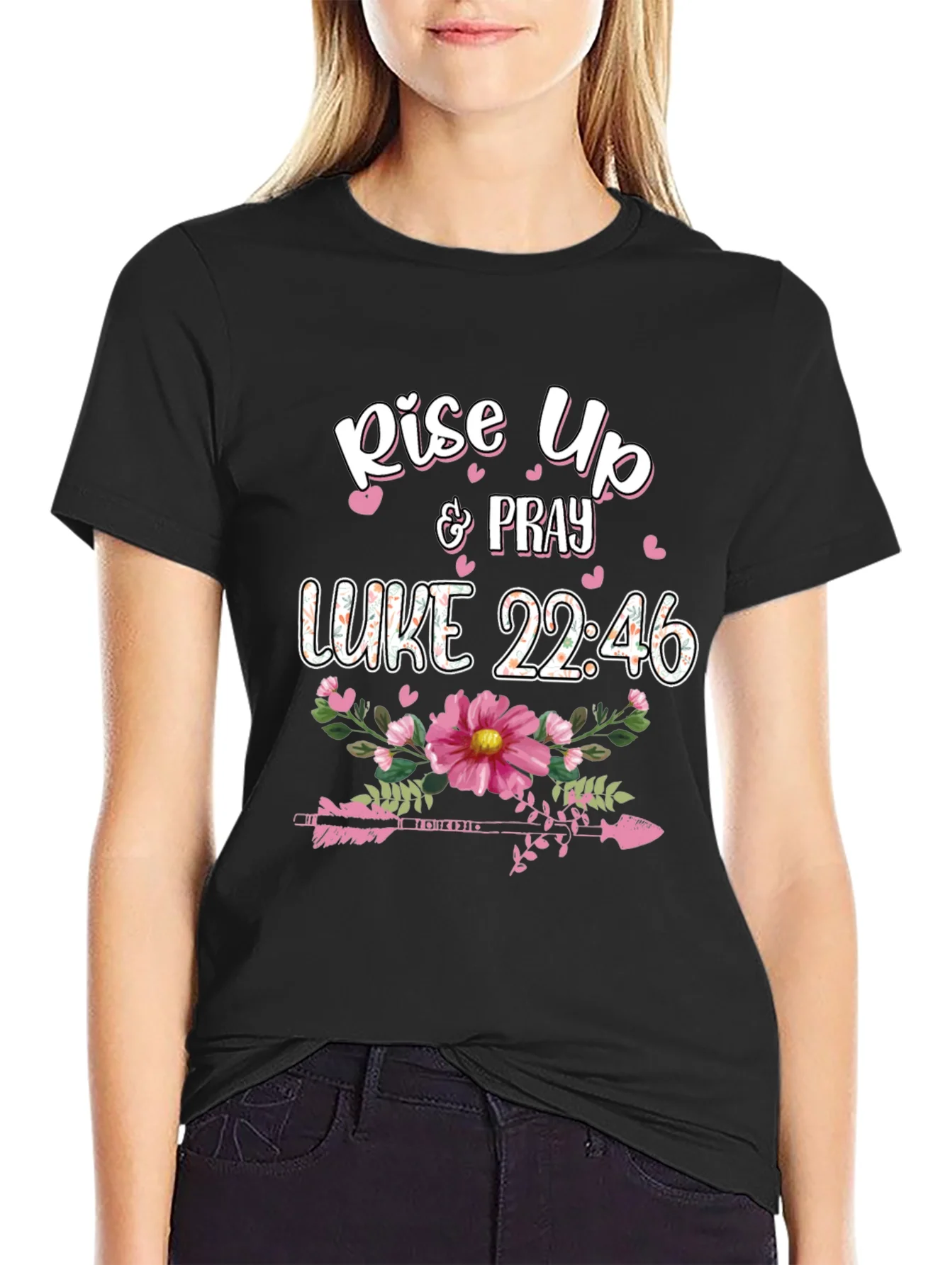 Rise Up & Pray Graphic T-Shirt