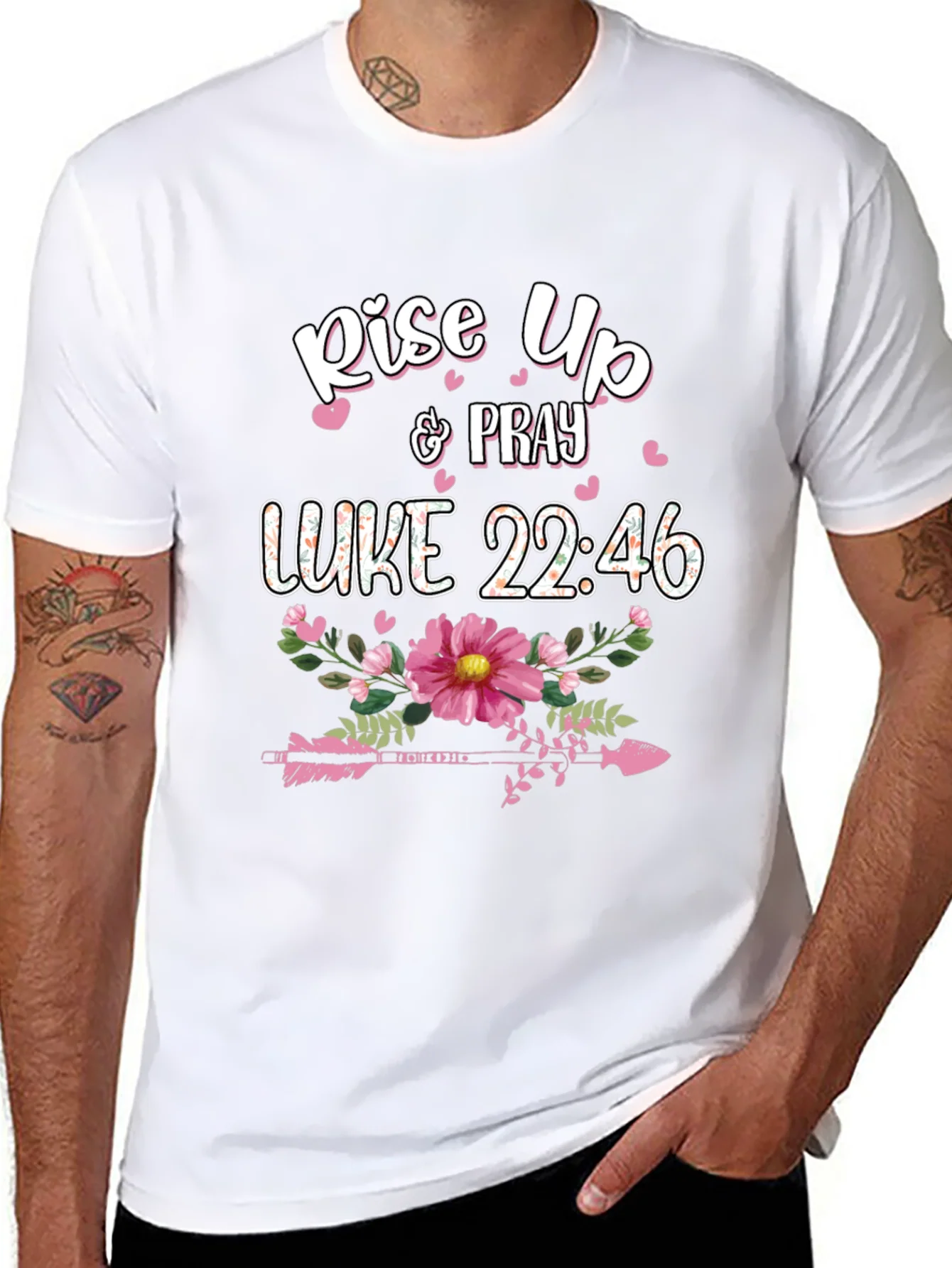 Rise Up & Pray Graphic T-Shirt