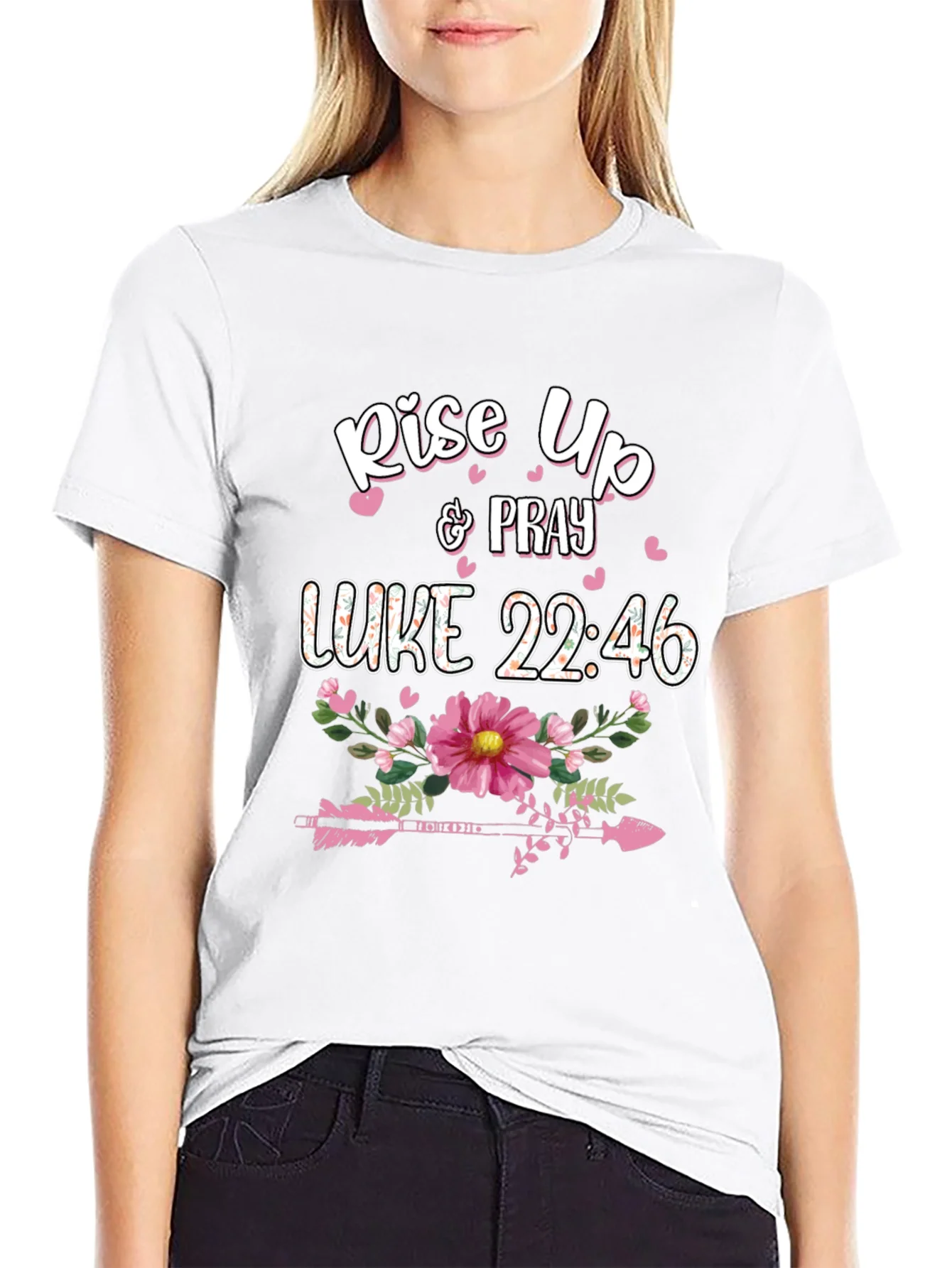 Rise Up & Pray Graphic T-Shirt