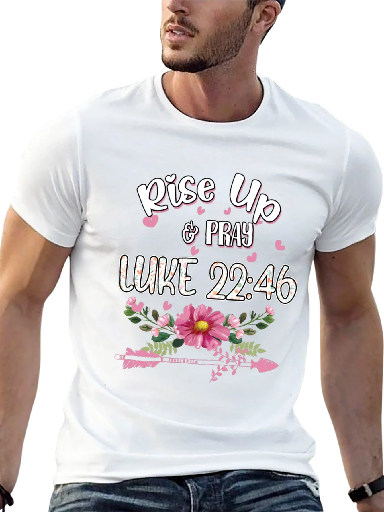Rise Up & Pray Graphic T-Shirt