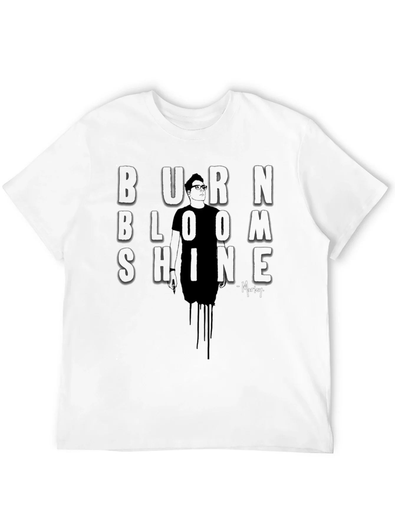 Burn Bloom Shine Graphic T-Shirt - Mens Tee