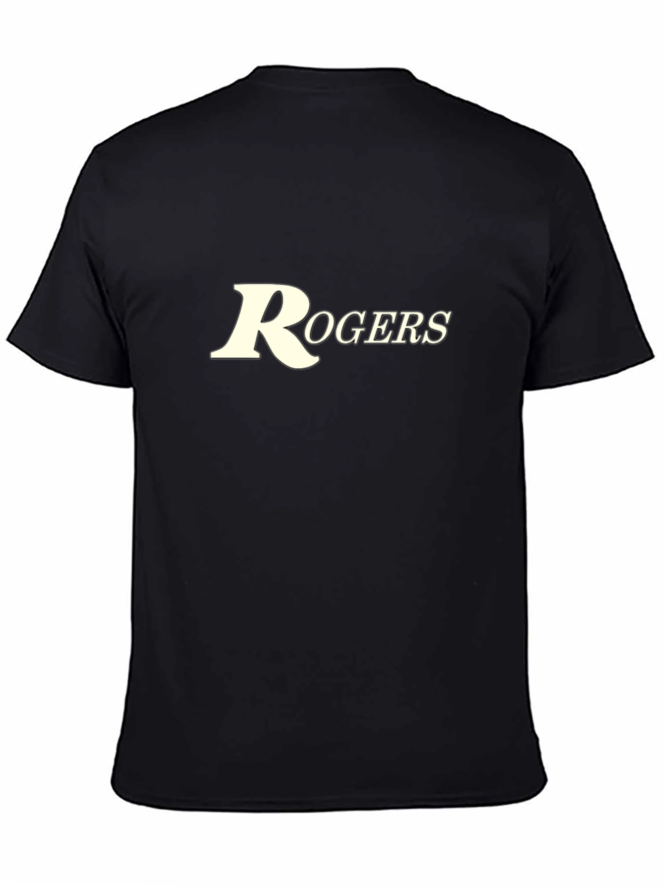 Rogers Tee - Classic Design Black T-Shirt