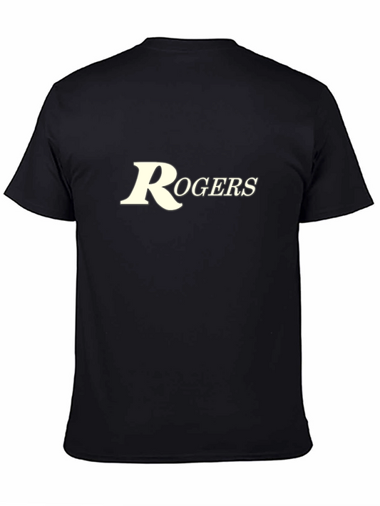 Rogers Tee - Classic Design Black T-Shirt