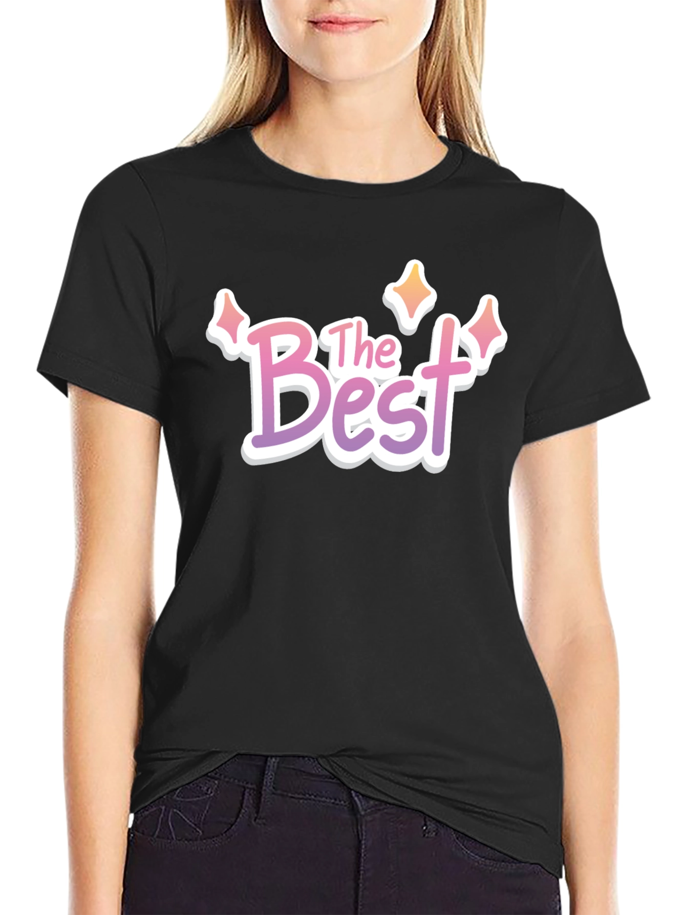 The Best Graphic T-Shirt - Mens Black Tee