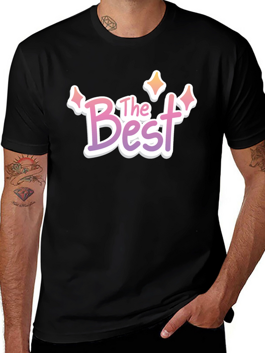The Best Graphic T-Shirt - Mens Black Tee