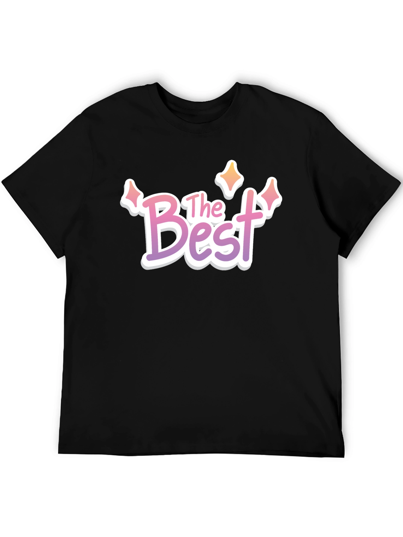 The Best Graphic T-Shirt - Mens Black Tee