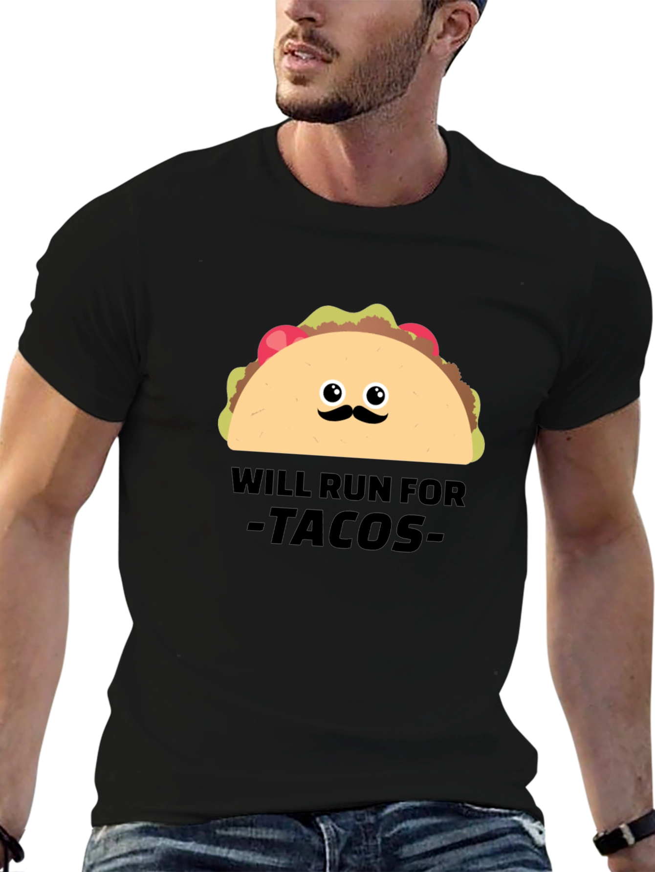 Will Run For Tacos Graphic Tee