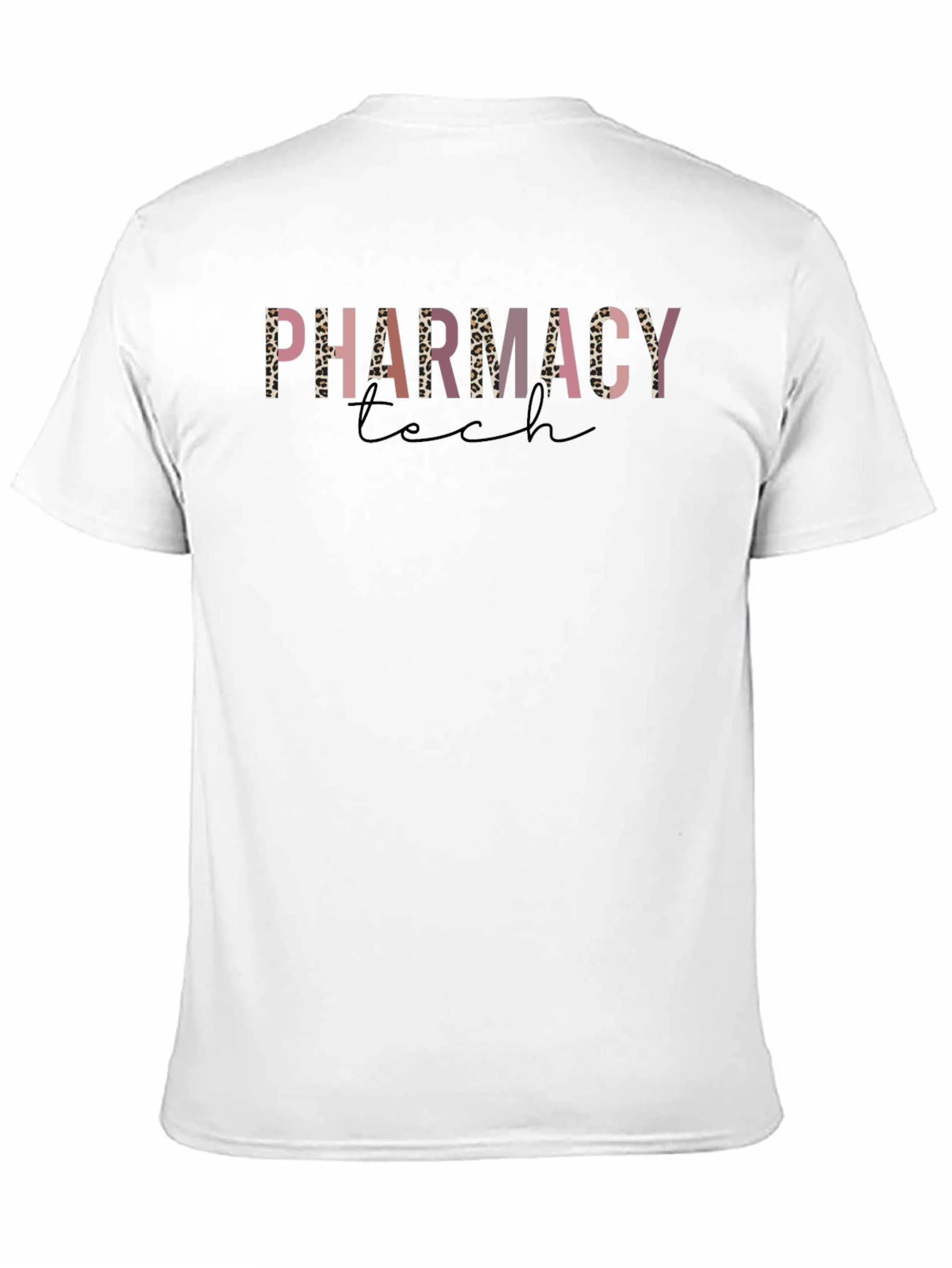 Pharmacy Tech Leopard Print T-Shirt