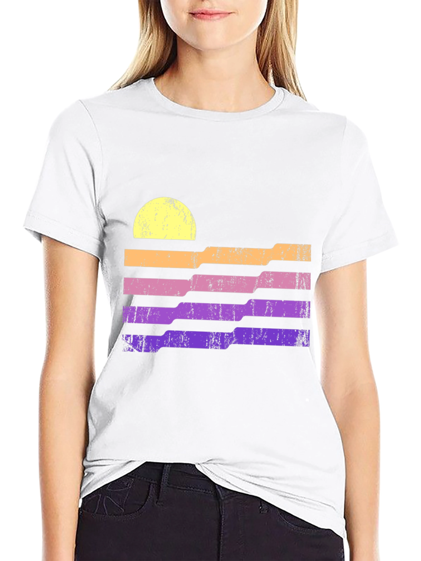 Retro Sunset Graphic Tee - Stylish & Unique