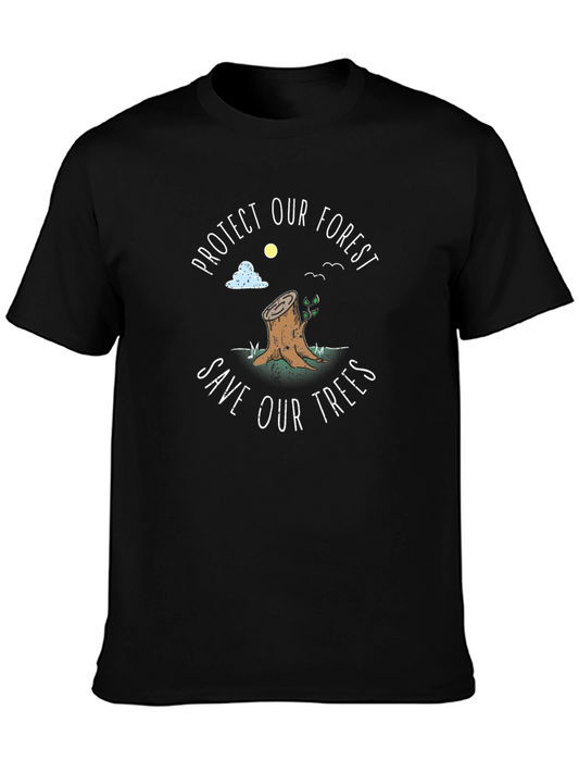 Protect Our Forest Save Our Trees Graphic Tee