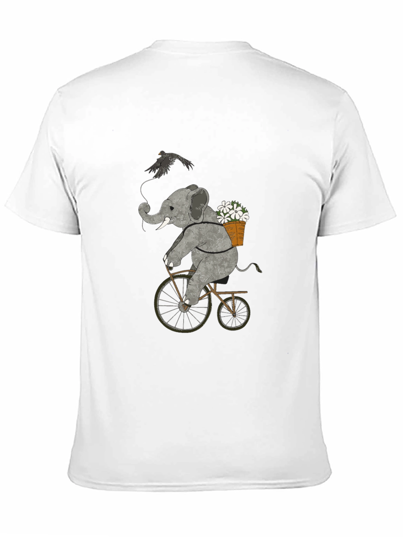 Elephant on Bike T-Shirt