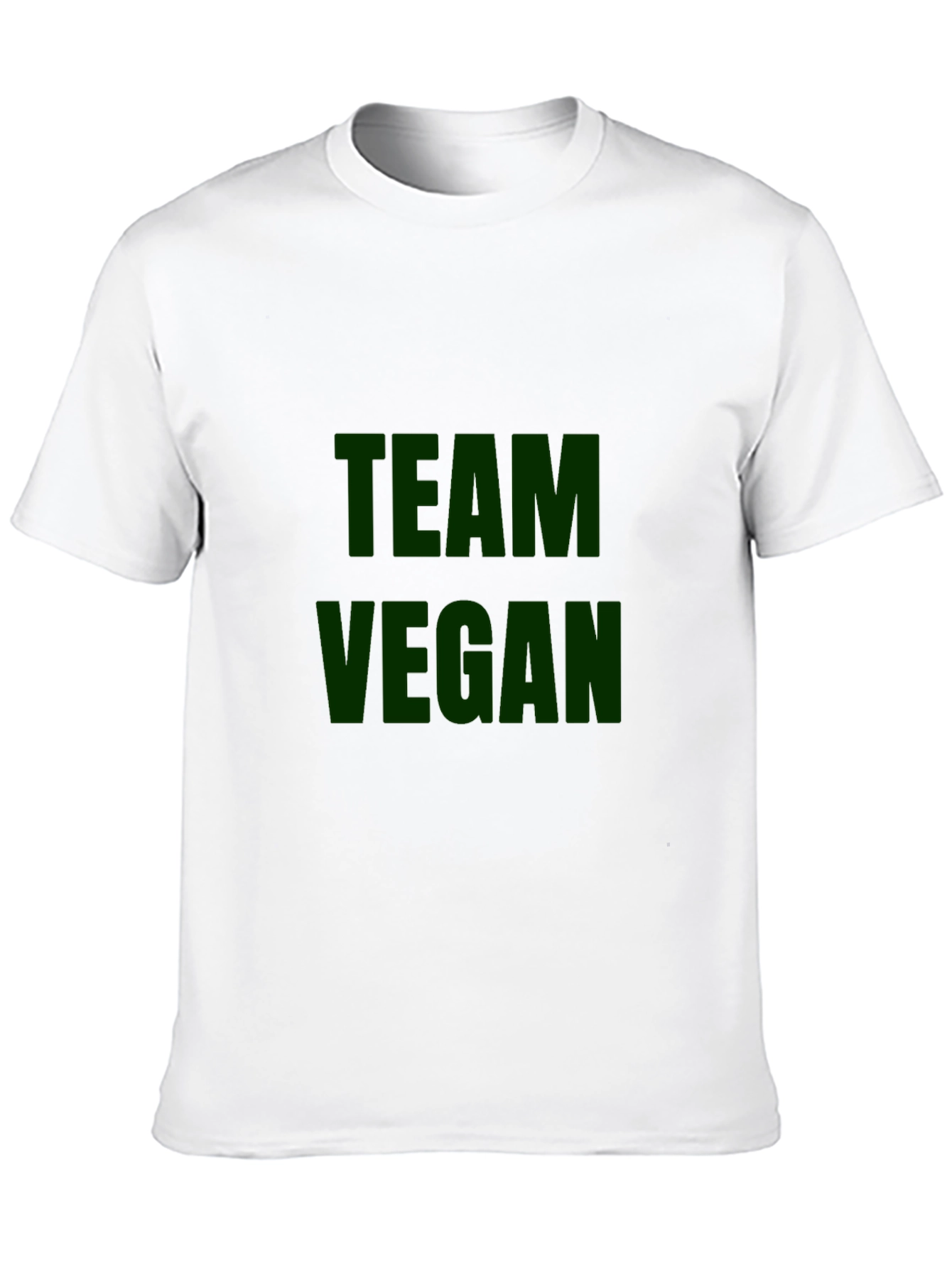 Team Vegan Graphic T-Shirt - Black