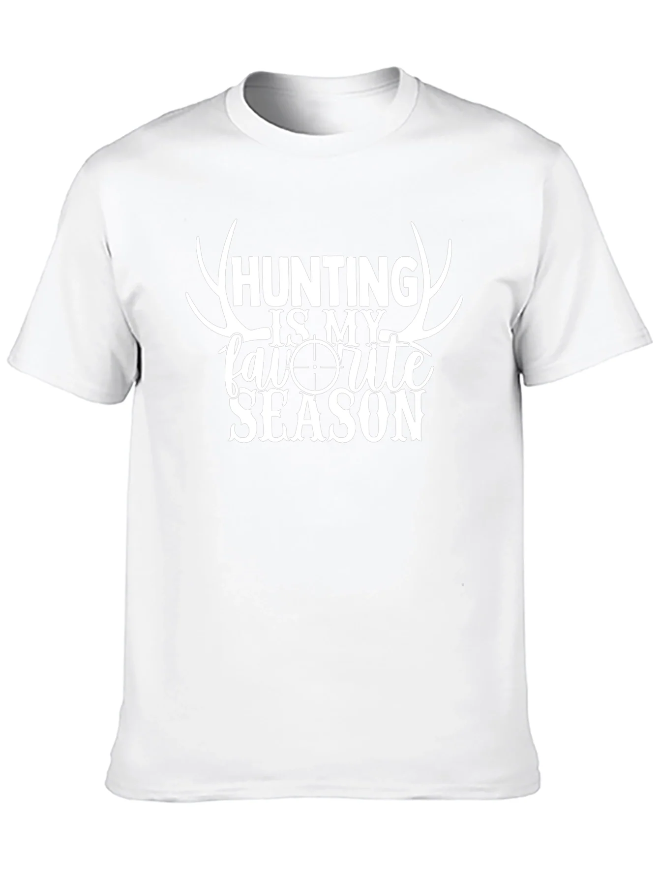 Hunting Is My Favorite Season Black T-Shirt